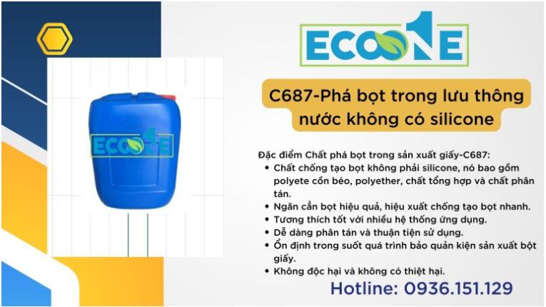 C-687 Xử lý nước thải, khử mùi, chất làm mát cho nước